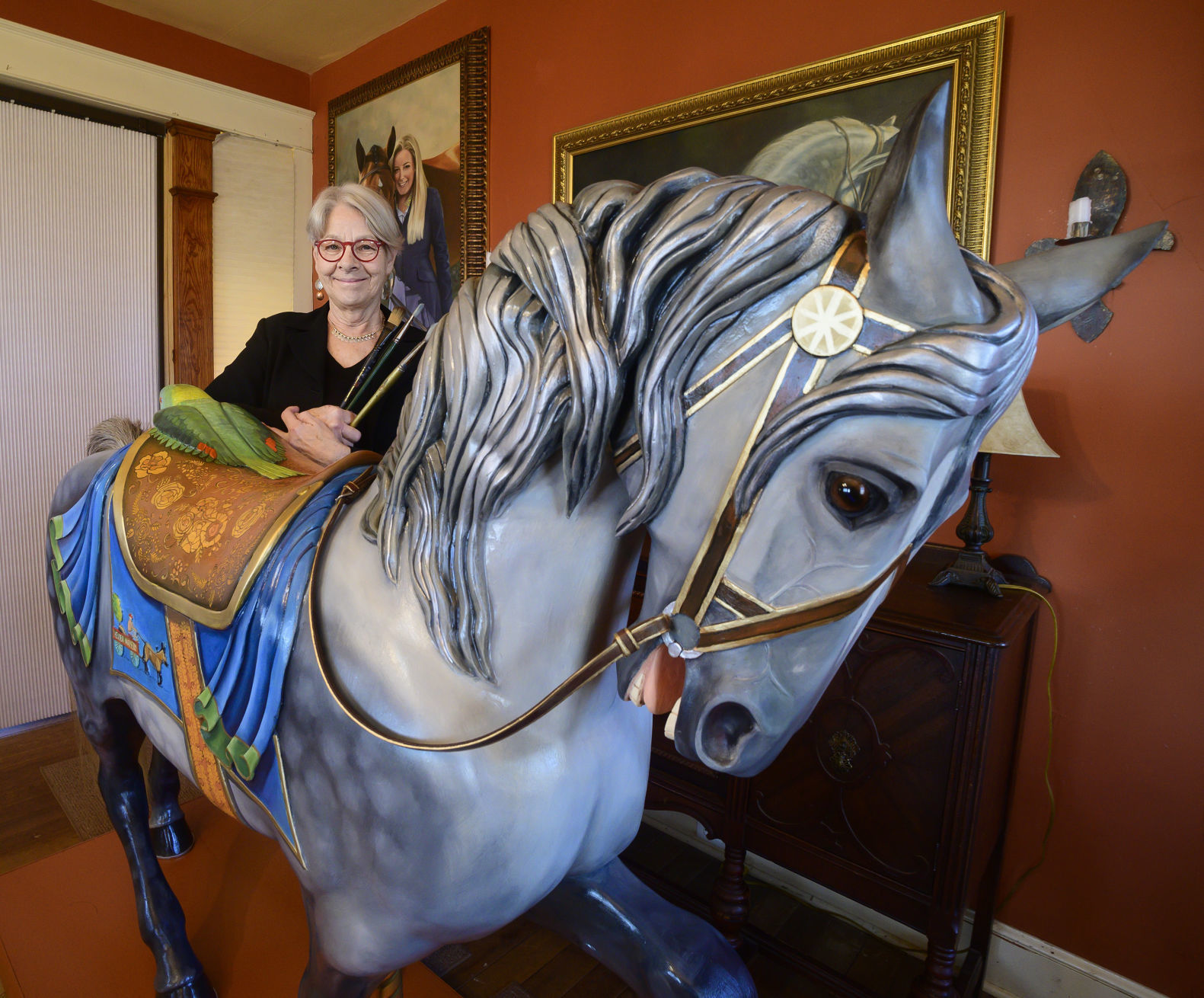 sy Linda Luster carousel horse 2